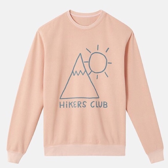 EUC OV Hikers Club Unisex Crewneck Sweatshirt - Picture 1 of 4